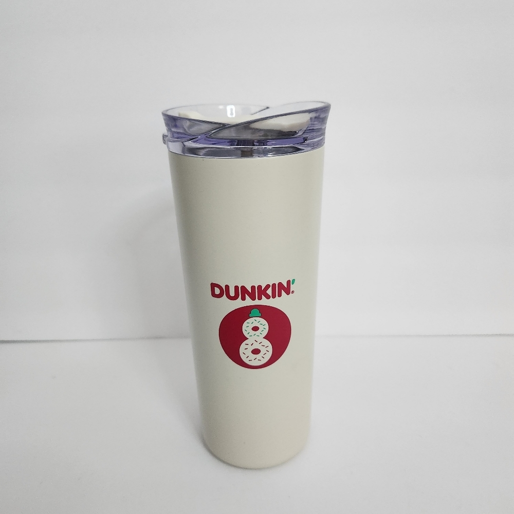 20.9 oz stainless steel Dunkin Donuts tumbler. New in box.
